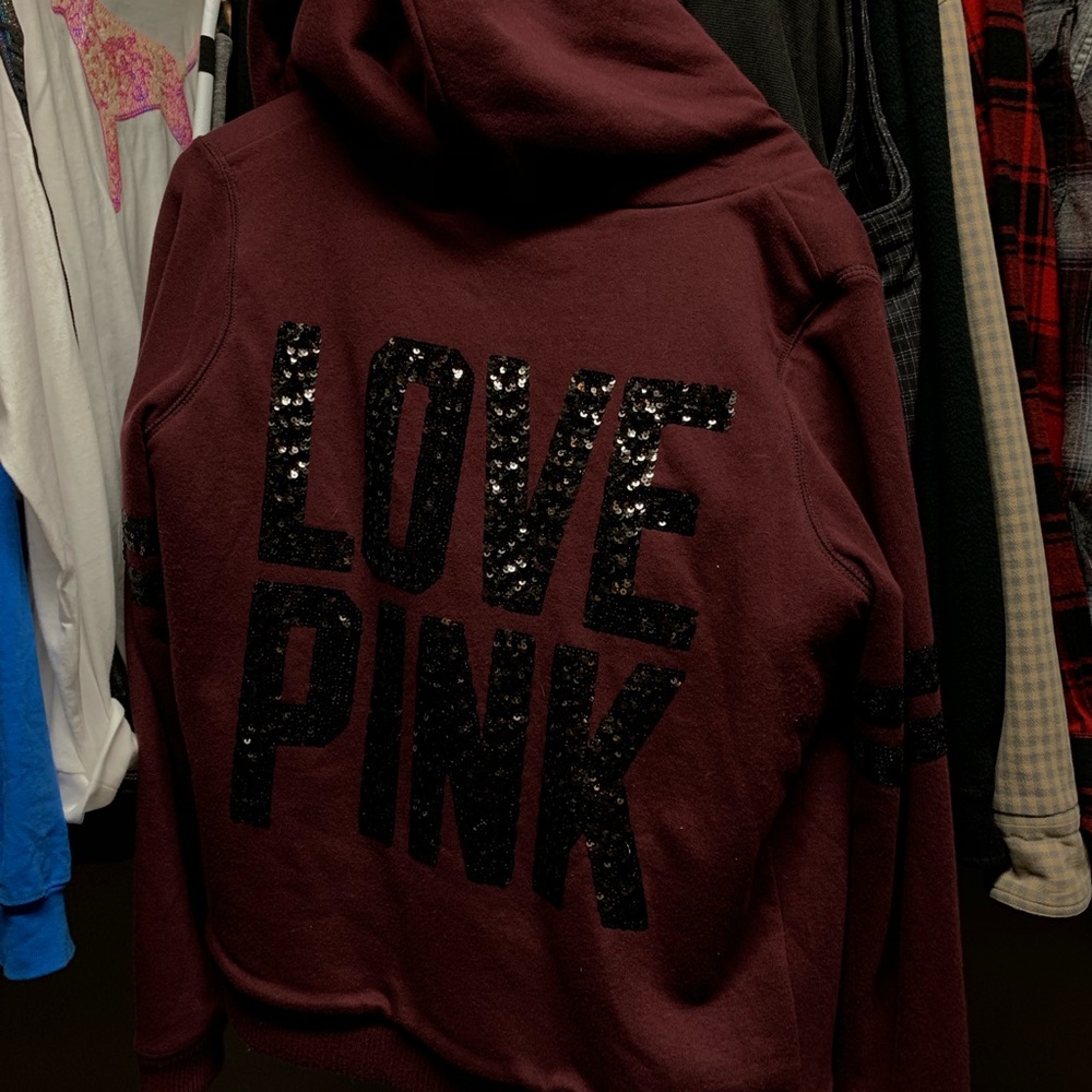 Pink By Victoria secret tiger jacket